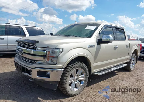 2018 Ford F-150 Lariat z USA, uszkodzony, nr VIN 1FTEW1EG5JFD31722